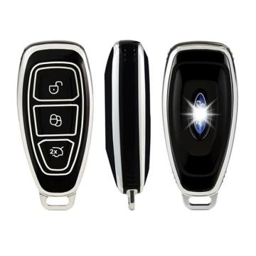 Husa negru cheie smart Ford Focus 3 4 ST Mondeo MK3 MK4 de la Caraudiomarket.ro - Accesorii Auto Dedicate