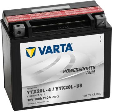 Acumulator Moto Varta AGM 12V 18Ah TX20L-BS de la Sprinter 2000 S.A.