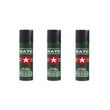 Spray NATO paralizant de buzunar cu piper 3buc. de la Startreduceri Exclusive Online Srl - Magazin Online Pentru C