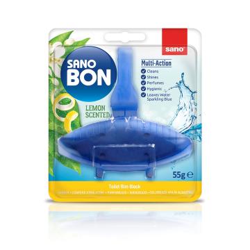 Odorizant vas toaleta Sano Bon Blue Lemon, 5 in 1