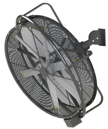 Ventilator de perete-tavan 1500 mm MV1500IOM de la Ventdepot Srl