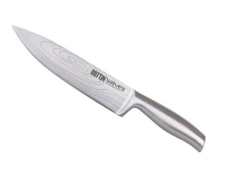 Cutit chef inox Waves Quttin cu lama 20 cm