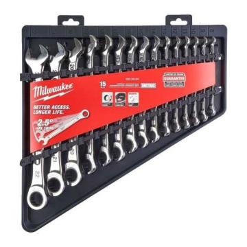 Set chei combinate cu clichet 15 buc 8-22 mm