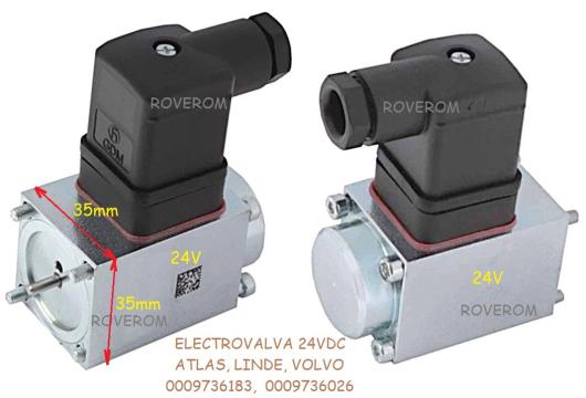 Electromagnet (bobina) 24V, Atlas AR51B, 1704, Linde, Volvo
