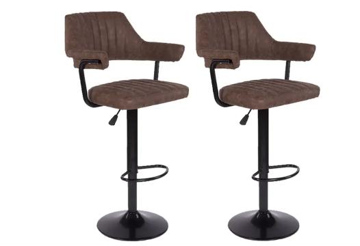 Set 2 scaune bar vintage brown de la Eve Nasia S.r.l