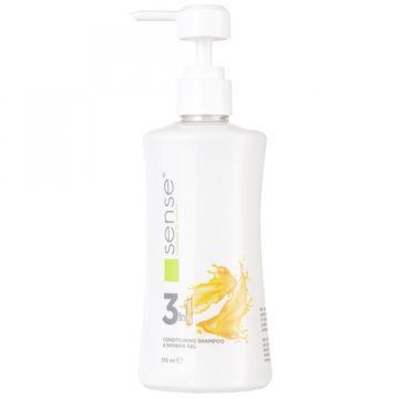 Sampon, balsam si gel de dus Sense 3 in 1 330ml de la Sanito Distribution Srl