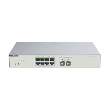 Switch 8 porturi RJ45 2.5G PoE++, 2 porturi SFP+ 10G, L3 de la Big IT Solutions