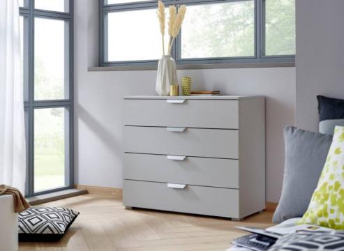 Comoda silk grey 93x81x42cm Aditio de la Intracom Trading Company Srl
