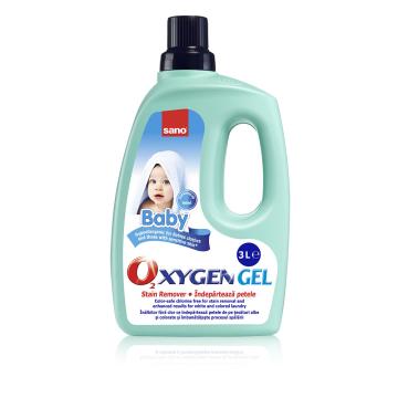 Gel inalbitor fara clor Sano Oxygen Baby, 3 litri de la Sanito Distribution Srl