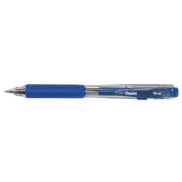 Pix cu mecanism, Pentel, BK-437, 0.7 mm, plastic, albastru de la Sanito Distribution Srl