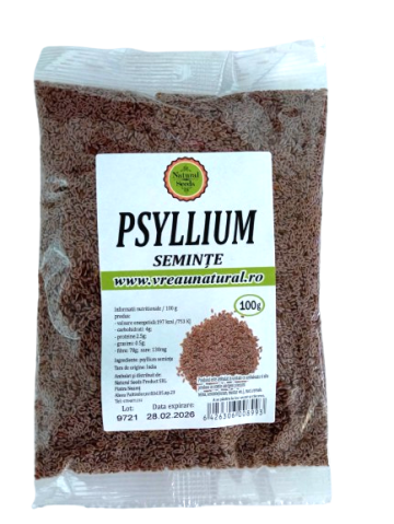 Seminte Psyllium 100g de la Natural Seeds Product SRL