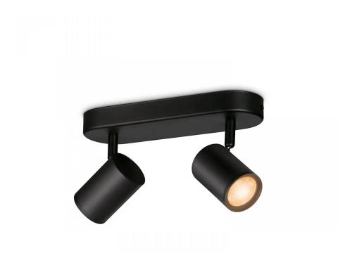 Spot LED RGB WiZ Imageo, wi-f, bluetooth, 2x4.9W, 690 lm