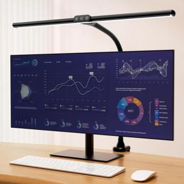 Lampa de birou flexibila, neagra, 5 moduri de luminozitate, de la Molifag Srl