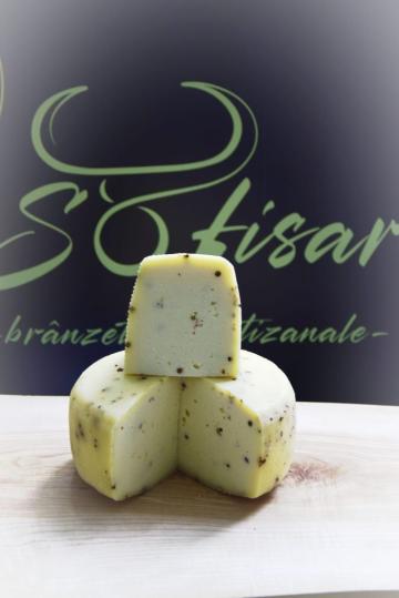 Branza Caciotta cu piper - Sofisar 300 g de la Nord Natural Hub Srl
