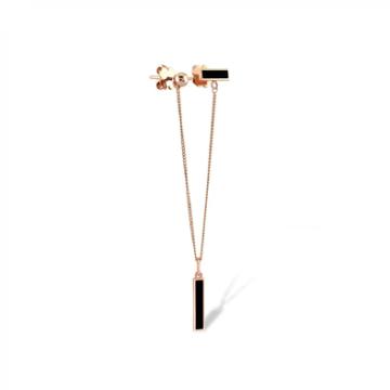 Cercel piercing din aur roz de 14k de la Sandra Ferretti Srl