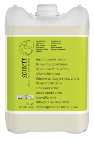 Detergent lichid pentru vase cu lamaie ecologic 10 L Sonett de la Supermarket Pentru Tine Srl
