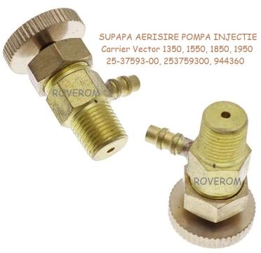 Supapa aerisire pompa injectie Carrier Vector 1350,1500,1850 de la Roverom Srl