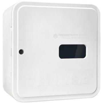 Firida 60x60x25 cm, cutie contor de gaz, gri, din plastic