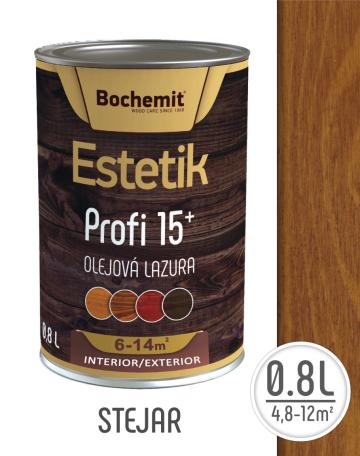 Lazura lemn Estetik Profi 0.8L stejar de la Deposib Expert Srl