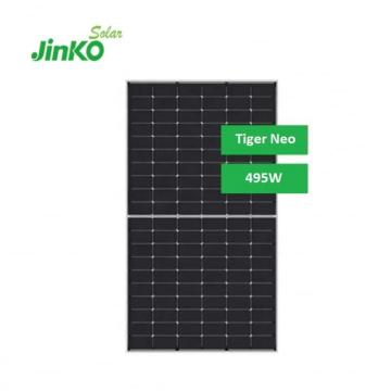 Panou fotovoltaic Jinko Tiger Neo 495W rama neagra - JKM495N de la Topmet Best Srl