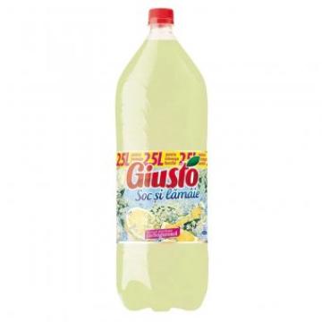 Bautura racoritoare Giusto soc si lamaie 2.5L, SGR de la Supermarket Pentru Tine Srl