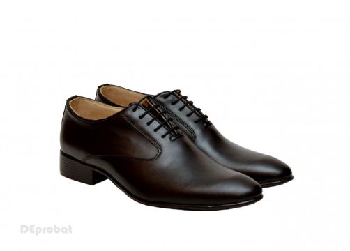 Pantofi barbati piele naturala negri casual-eleganti de la Deprobat.ro