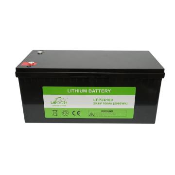 Baterie Li-ion LifePo4 25.6V 100Ah (2560Wh) LFP24100