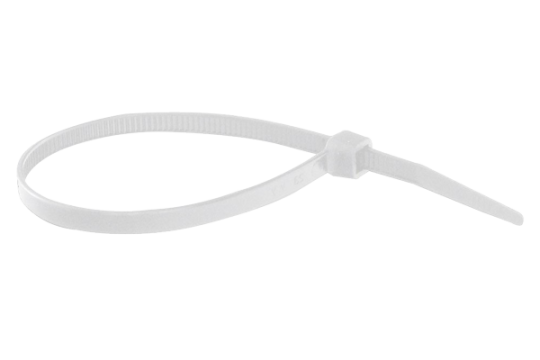 Coliere nylon albe 4.8*430 mm set 100 buc