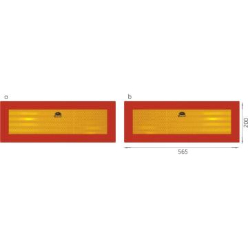 Placute reflectorizante pentru camioane 56.5x20 cm 2 buc de la Auto Care Store Srl