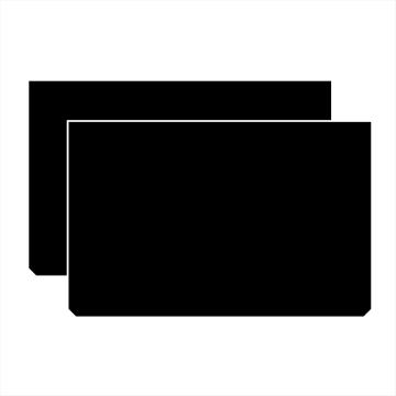Set 2 buc aparatori noroi din cauciuc (62 x 40cm) de la Auto Care Store Srl