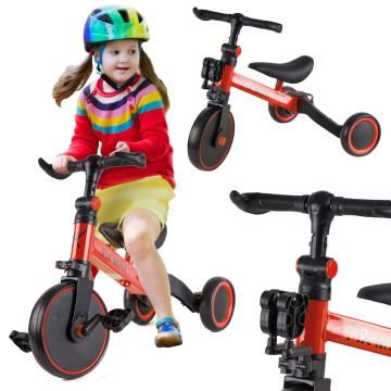 Tricicleta Trike Fix Mini, 3in1 adaptabila, culoare rosie de la Auto Care Store Srl