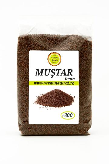 Mustar brun boabe 300 gr, Natural Seeds Product de la Natural Seeds Product SRL