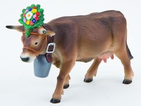 Jucarie figurina pentru copii vaca din Alpi