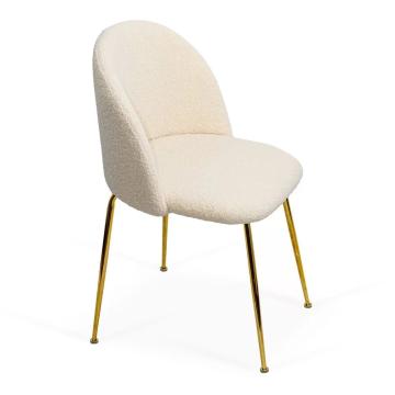 Scaune living din material boucle BUC 284 bej de la European Med Prod