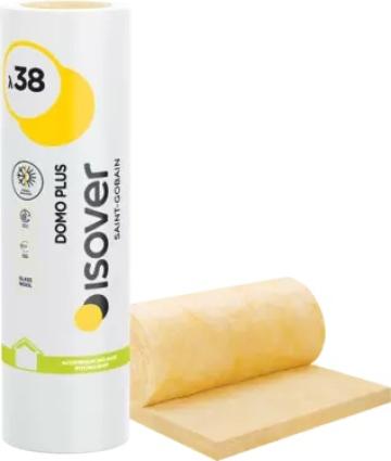 Vata de sticla Isover Domo Plus Twin 100/50mm 9.84/19.68mp