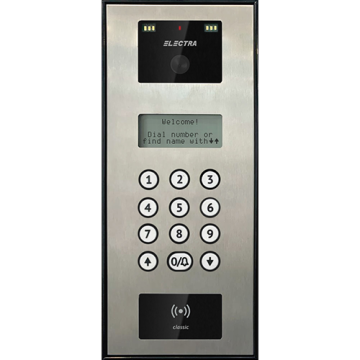 Panou exterior audio, semiduplex digital - Electra P4S.VBS de la Big IT Solutions