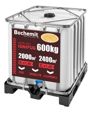 Solutie ignifugare lemn Bochemit Antiflash 600kg