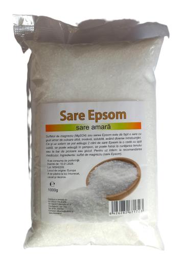 Sare Epsom (sare amara), 1000g de la Biovicta