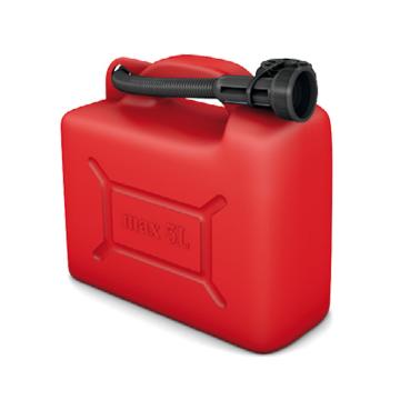 Canistra plastic 5 litri Hico