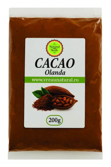 Cacao alcalinizata 20-22% 200g, Natural Seeds Product de la Natural Seeds Product SRL