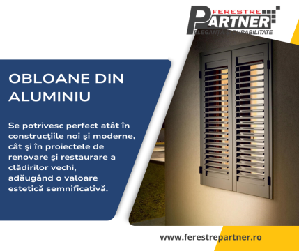 obloane aluminiu