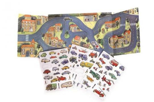 Joc magnetic Orasul cu masini, Egmont Toys de la Montana Imobiliare Srl