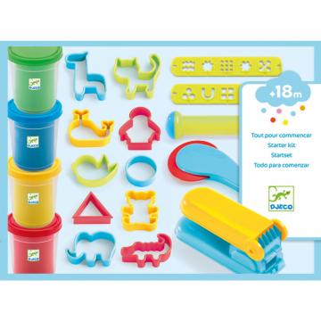 Jucarie set modelaj cu plastilina Djeco, culori de baza