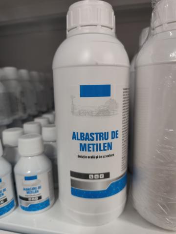 Albastru de metilen solutie 1% flacon 1litru