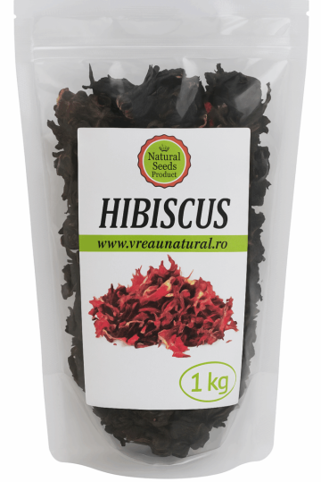 Ceai Hibiscus flori, Natural Seeds Product, 1 kg de la Natural Seeds Product SRL