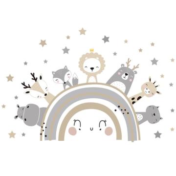 Sticker autocolant perete copii, Curcubeu
