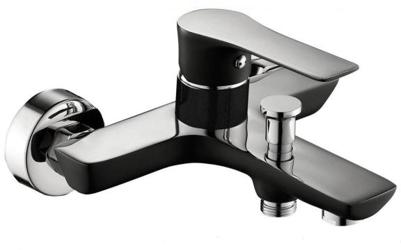 Baterie cada fara set dus Level crom/negru BLV1-N