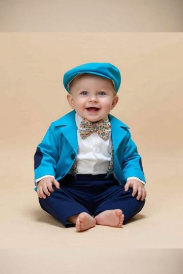 Costum Romeo - bleu strumf