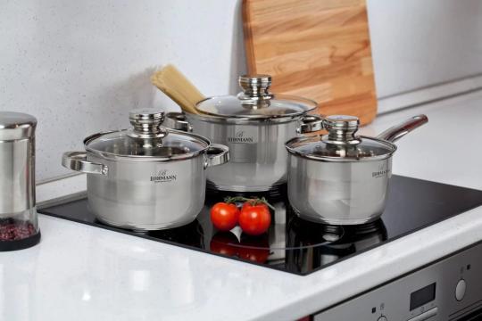 Set vase inox de gatit Bohmann BH-06-175, 6 piese