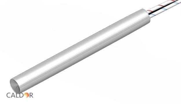 Rezistenta cartus O12.5A 100 mm 800W 230V cablu din teflon